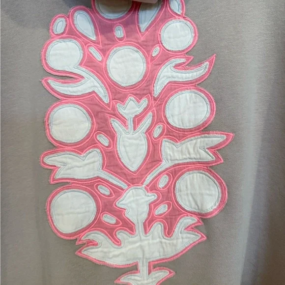 FP Movement by Free People light purplish Hoodie sweatwith Pink and White Design - Picture 5 of 7